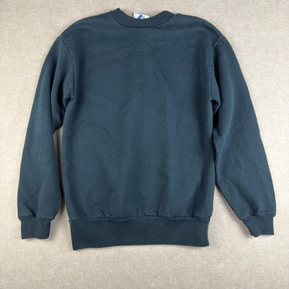 Vintage Pittsburgh‎ Steelers Youth Sweatshirt 10/12 Black NFLP 1997 Made USA - Picture 2 of 9